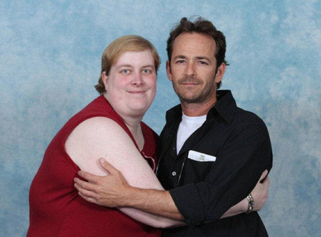 Per questa foto di Luke Perry non ci sono parole.