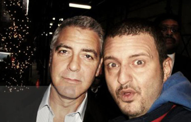 George Clooney e il suo gemello. Separati alla nascita