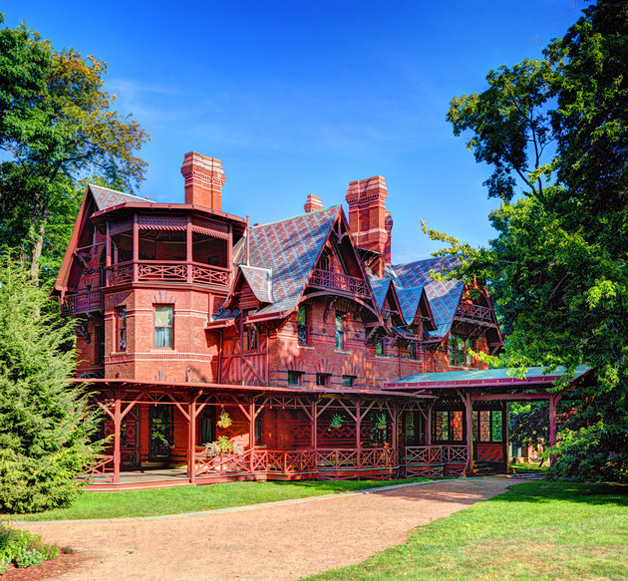 Mark Twain House in Hartford, Connecticut.