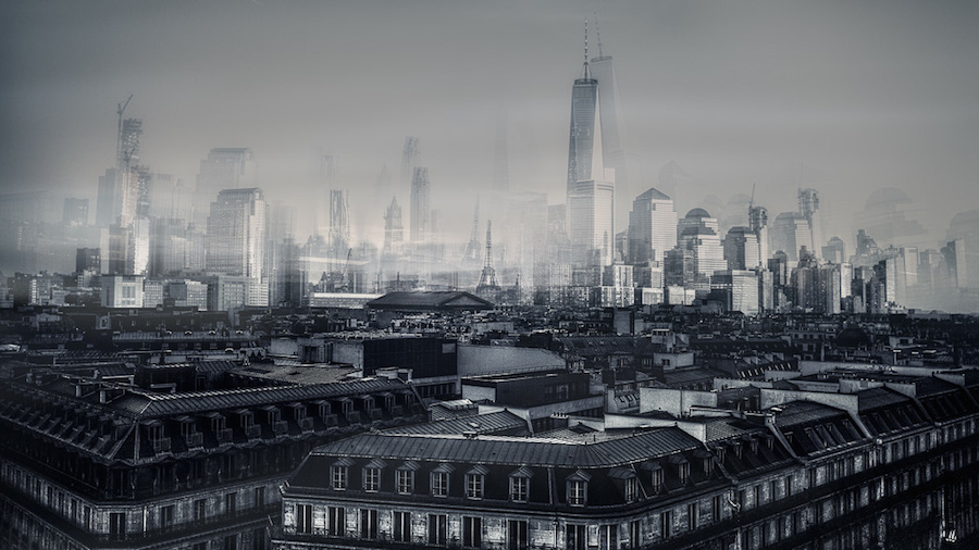 Incredible-Project-Mixing-Photos-of-Paris-and-New-York-8