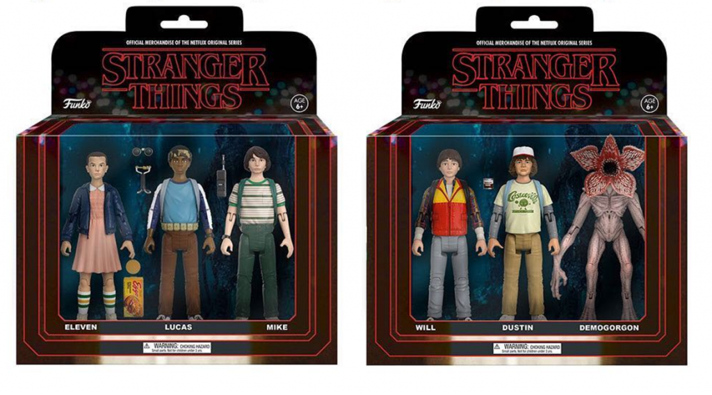 action figures di Stranger Things